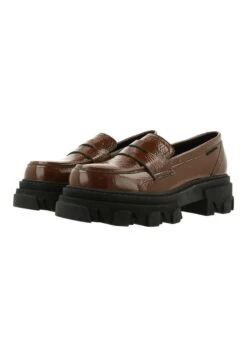 Bullboxer LOAFER - Slipper - Brown -Bequeme Schuhe e3e92204c2694d59a8ed36e06ebd10a6