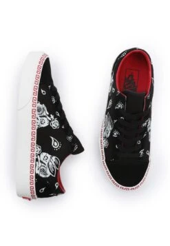 Vans UA STYLE - Sportlicher Schnürer - Black -Bequeme Schuhe e44ad38bf02e4769a7c6376c91334e77
