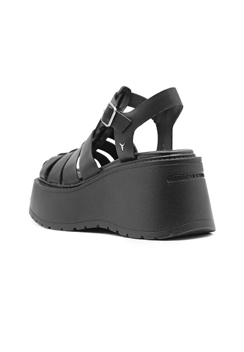 Windsor Smith CRUSH - Plateausandalette - Black 5 Windsor Smith CRUSH - Plateausandalette - Black – Bild 3