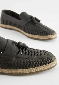 Next TASSEL - Espadrille - Dark Brown -Bequeme Schuhe e524859645394deba6b72edb7498a908
