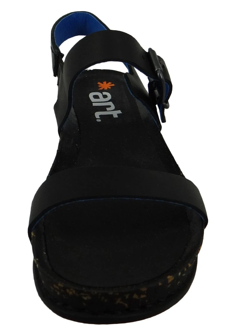 *art AMEND - Keilsandalette - Black 5 *art AMEND - Keilsandalette - Black – Bild 3