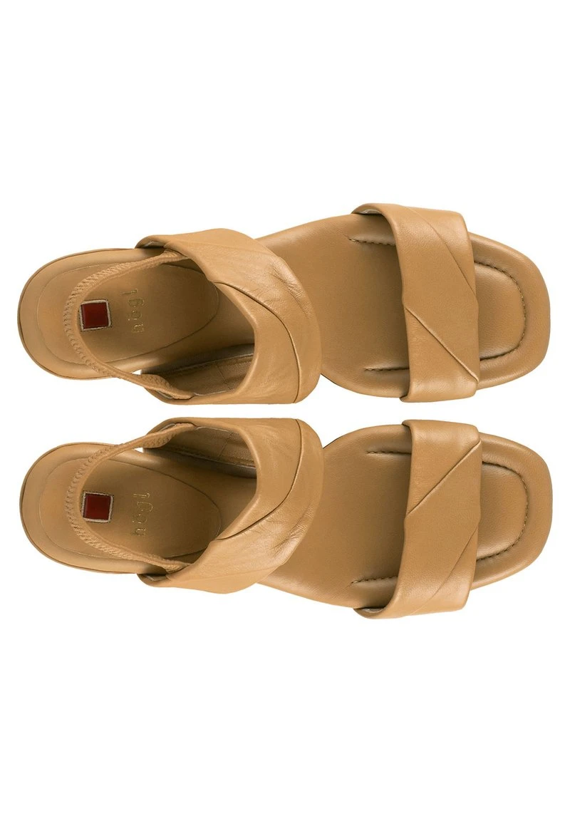 BELLA - High Heel Sandalette - Lighttoffee 5 BELLA - High Heel Sandalette - Lighttoffee – Bild 3