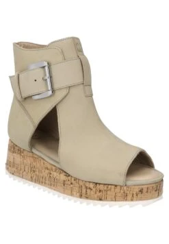 Gerry Weber BARLETTA 07 - Keilsandalette - Beige -Bequeme Schuhe e9153c3cb4d04bb988d4752a112cc585