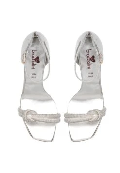 Braccialini High Heel Sandalette - Silver -Bequeme Schuhe eab1b9aa69f141feba9fa0b583fe50f9