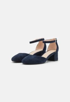 Anna Field LEATHER - Pumps - Dark Blue -Bequeme Schuhe eb97029a6eb141dbbdb5f9074061f2e1