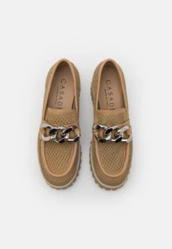 Casadei TRAPPEUR - Slipper - Natur -Bequeme Schuhe ed247c26b6ac42a8baa70c88002e1382