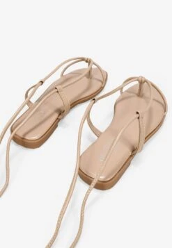 CON CUERDAS - Schaftsandale - Tostado -Bequeme Schuhe ef8a688c3fdb4445b358b4e1175900d3