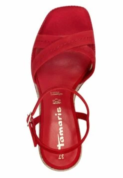 Tamaris High Heel Sandalette - Orange -Bequeme Schuhe effb4f334ac6412eaf12d116eabd4ecb