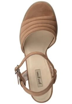 Paul Green Plateausandalette - Royal Nubuk Sisal -Bequeme Schuhe f191e4add1f749a08b2a38d959aaa8ba