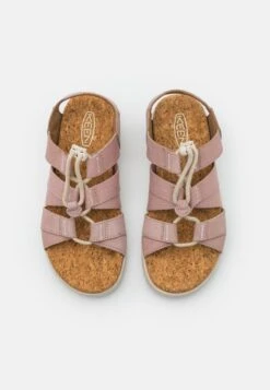 Keen ELLE MIXED STRAP - Trekkingsandale - Brown/taupe -Bequeme Schuhe f5961aaced264c57b891cfbdc382a756