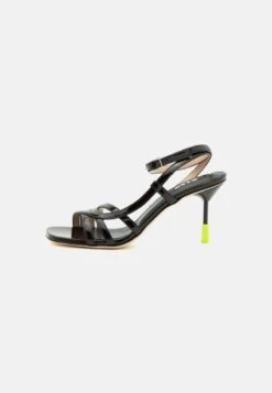MSGM High Heel Sandalette - Black -Bequeme Schuhe f5b2aa2cc2864872b35d835832328241