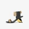 United Nude PLATEAU ROCKIT RUN - Riemensandalette - Mirror Gold