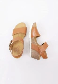 Panama Jack VEGA B2 - Keilsandalette - Camel -Bequeme Schuhe f82182f7712d439b9725f58562ff5d45